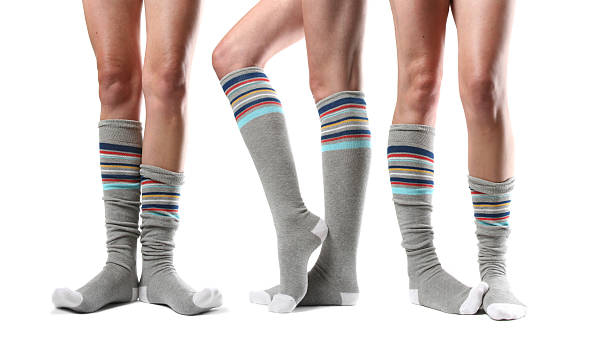 جوراب ورزشی ساق بلند حوله ای گرم